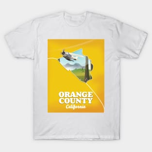 Orange County California Travel poster T-Shirt